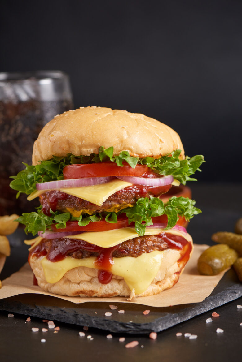 Celebrate National Double Cheeseburger Day with Good Vibes!