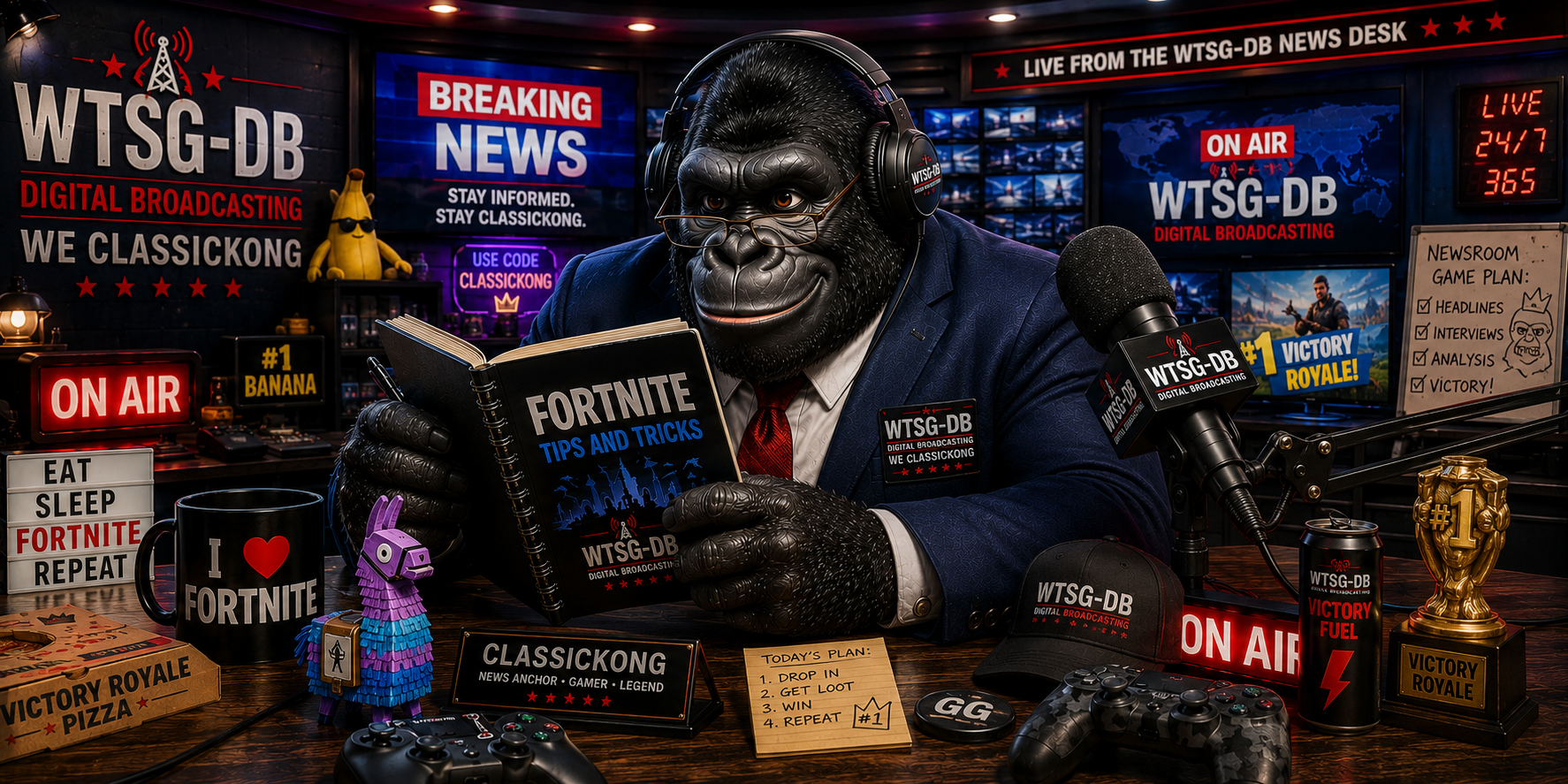 CLASSICKONG Live From The WTSG-DB News Desk